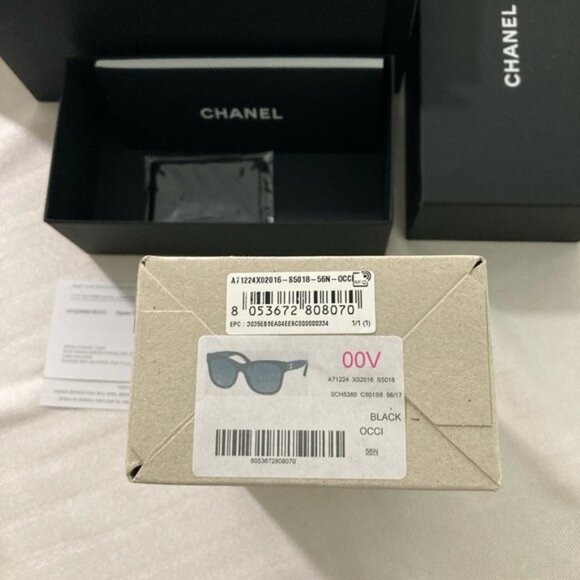 CHANEL Black Square 5380 Polarized Sunglasses - Picture 4 of 16